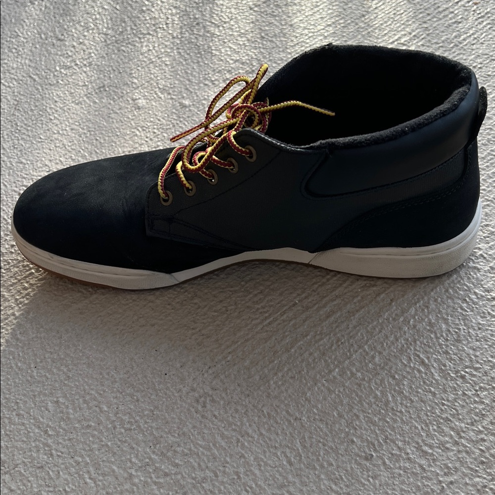 POLO Ralph Lauren Black Sneakers Men’s Sz 10.5 - Picture 7 of 12